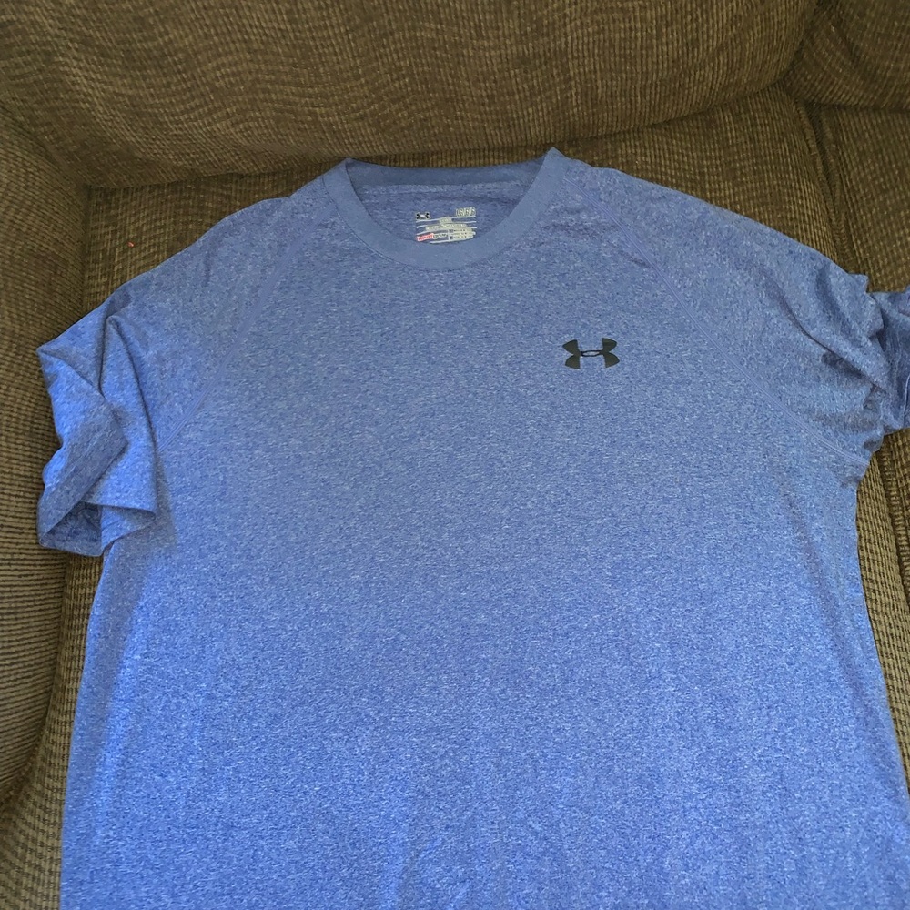 Blue under armor shirt